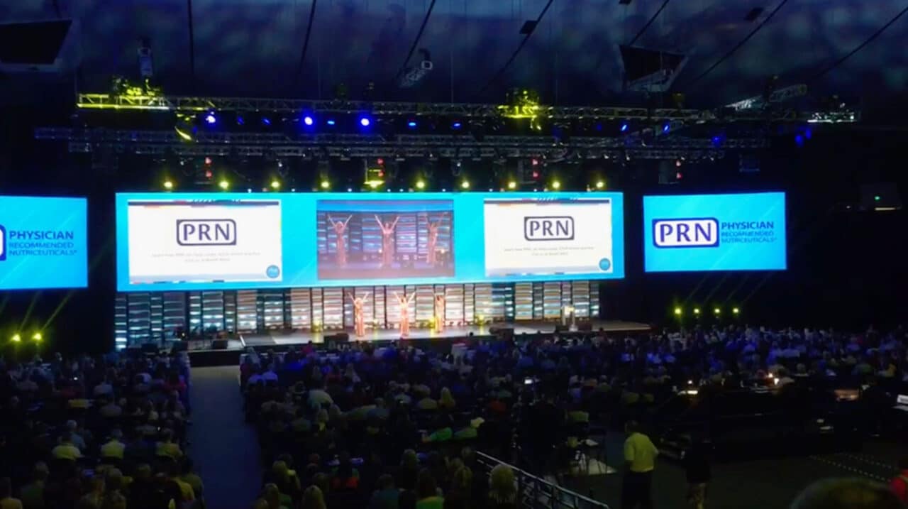 The Starlets sing a Dreamgirls-inspired performance at a PRN conference in Anaheim