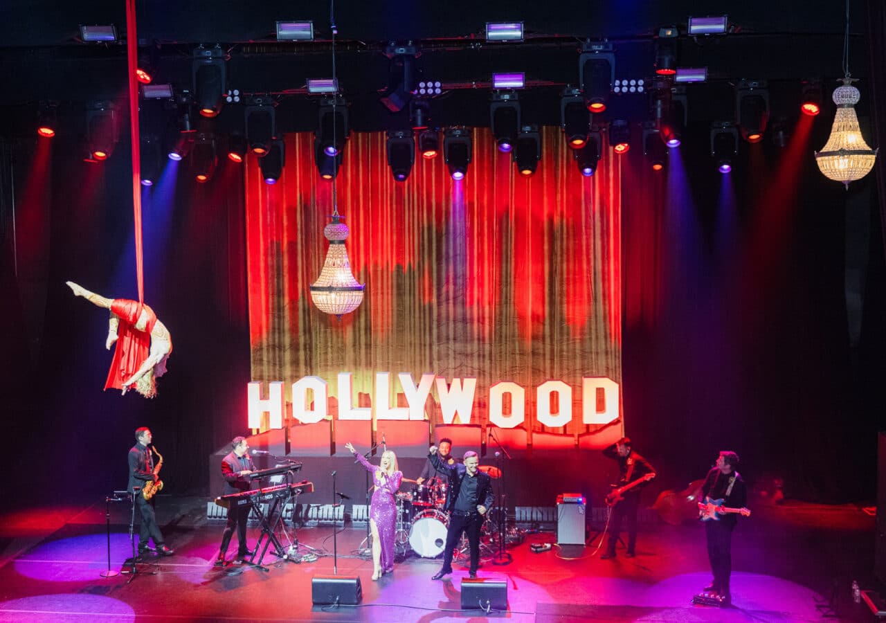 Live show on stage